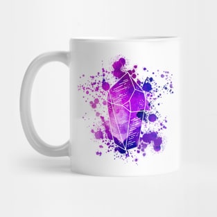 Multicolored Gemstone Crystal Mug